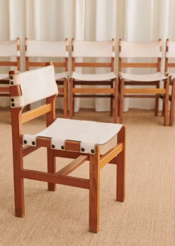 Sezane La Sélection Vintage|Lot De 6 Chaises Maison Regain Années 1960