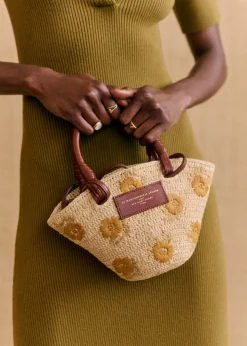 Sezane Nos Sacs Iconiques|Maroquinerie|Panier Mini Justine