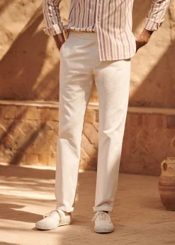 Sezane Tous les Pantalons & Combinaisons|Pantalons Casual|Pantalon Danny Coton Lin