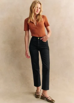 Sezane Denim|Denim|Pantalon L'iconique Droit