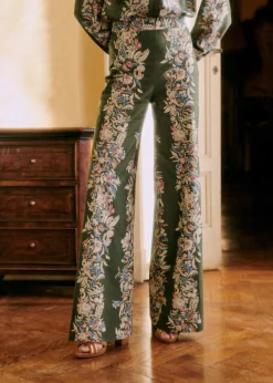 Sezane Fluide|Coloré|Pantalon Tyler