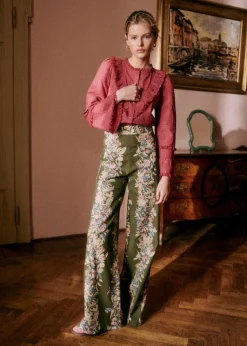 Sezane Fluide|Coloré|Pantalon Tyler