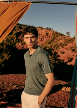 Sezane Col polo|Pulls manches courtes|Polo Caio