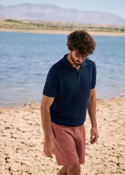 Sezane Col polo|Pulls manches courtes|Polo Maille Simeone