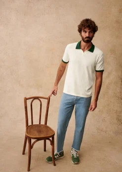 Sezane Col polo|Pulls manches courtes|Polo Nick