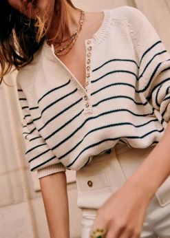 Sezane Maille|Marinières|Pull Léontine