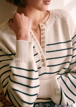 Sezane Maille|Marinières|Pull Léontine