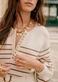 Sezane Maille|Marinières|Pull Léontine