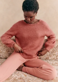 Sezane Maille|Pull Marylis - Création Rose
