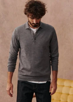 Sezane Col polo|Pulls laine|Pull Mike