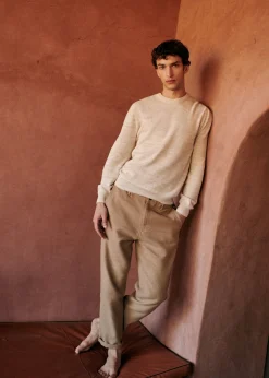 Sezane Col rond|Pulls coton lin|Pull Tobias