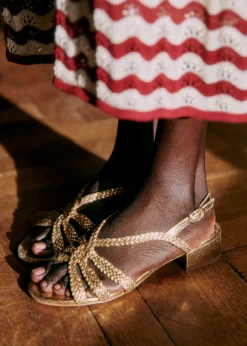 Sezane Souliers|Sandales|Sandales Low Rosa