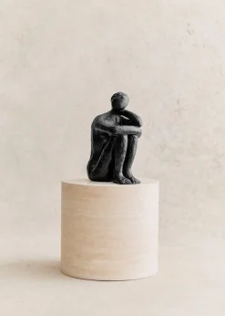 Sezane Les Invités|Sculpture Guénolée Courcoux - Femme Dans Ses Pensées Grand Modèle