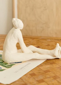 Sezane Les Invités|Sculpture Guénolée Courcoux - Femme Jambes Allongées Grand Modèle