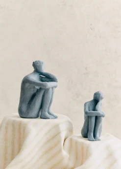 Sezane Les Invités|Sculpture Guénolée Courcoux - Femme Dans Ses Pensées Petit Modèle