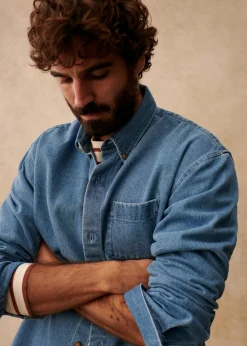 Sezane Denim|Vestes coton|Surchemise Valerio