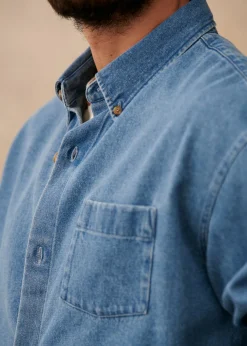 Sezane Denim|Vestes coton|Surchemise Valerio