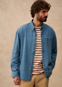 Sezane Denim|Vestes coton|Surchemise Valerio