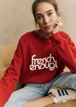 Sezane Sweats|Sweat-Shirt French Enough