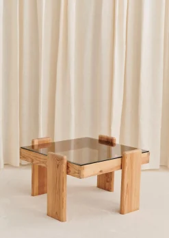 Sezane La Sélection Vintage|Table Basse Carrée Vintage