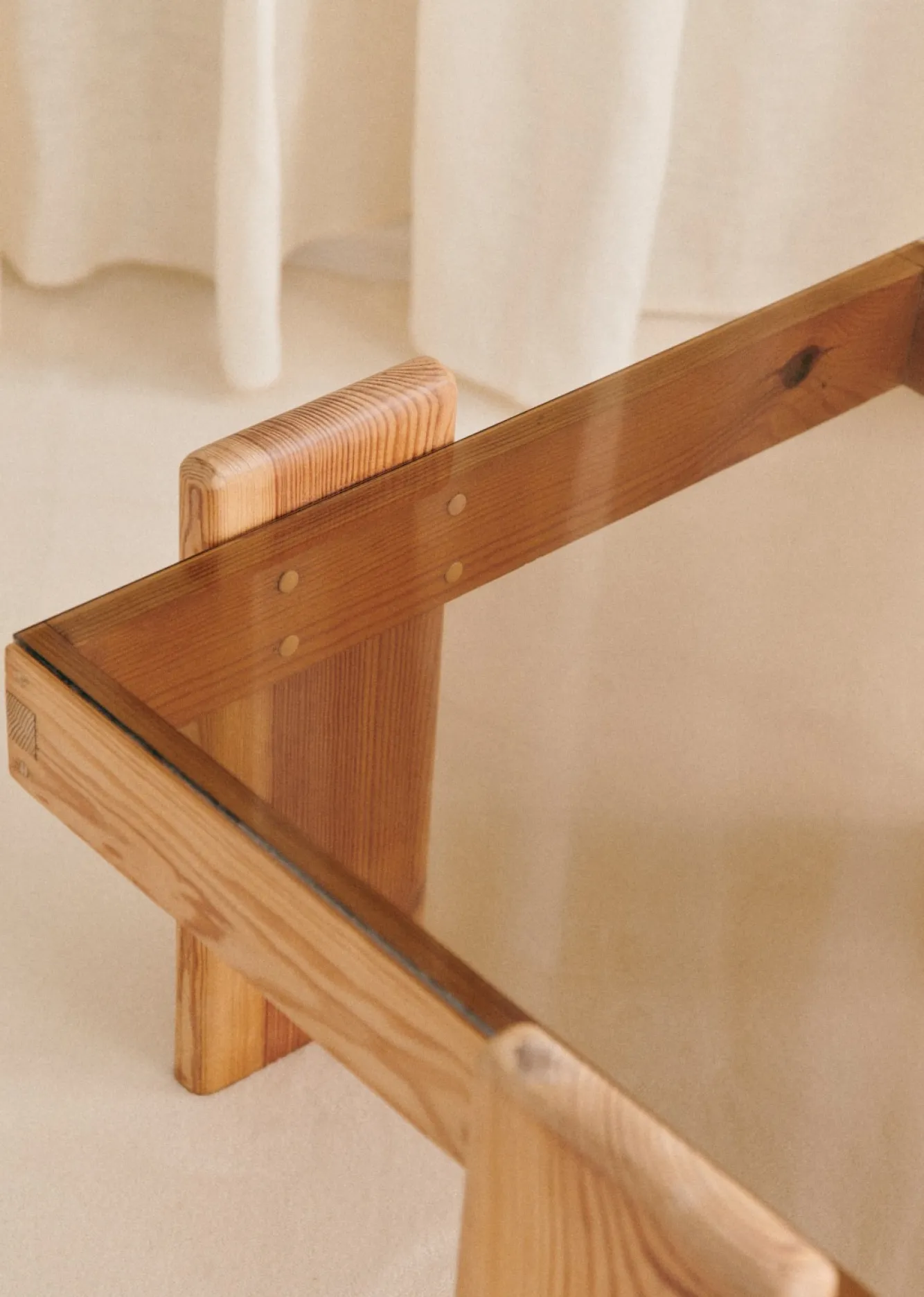 Sezane La Sélection Vintage|Table Basse Carrée Vintage