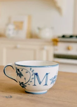 Sezane La Vaisselle|Tasse Poème - Bleu Orage
