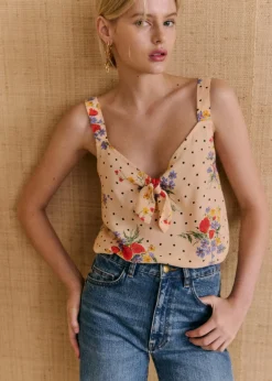 Sezane Tops & Bodies|Top Denitsa