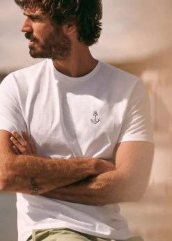 Sezane T-shirts|Le Bain|T-Shirt Ancre