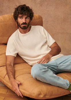 Sezane T-shirts manches courtes|T-Shirt Austin