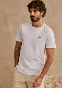 Sezane T-shirts motif|T-shirts manches courtes|T-Shirt Citron