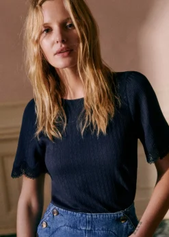Sezane T-shirts|T-Shirt Cléa