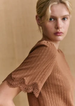 Sezane T-shirts|T-Shirt Cléa