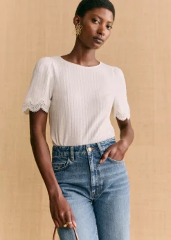 Sezane T-shirts|T-Shirt Cléa