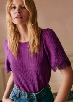 Sezane T-shirts|T-Shirt Cléa