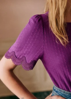 Sezane T-shirts|T-Shirt Cléa