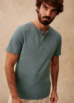 Sezane Col tunisien|T-shirts manches courtes|T-shirt Clapp