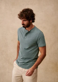 Sezane Col tunisien|T-shirts manches courtes|T-shirt Clapp