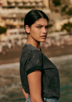 Sezane T-shirts|Le Bain|T-Shirt Conrad