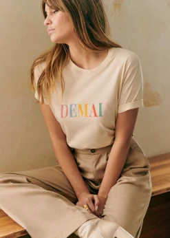 Sezane T-shirts|T-Shirt Demain