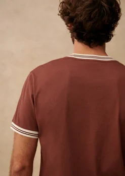 Sezane T-shirts manches courtes|T-Shirt Egeo