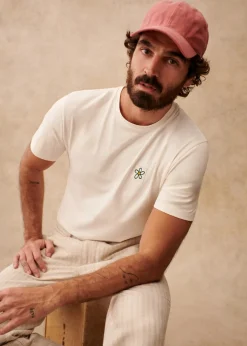 Sezane T-shirts motif|T-Shirt Fleur Éditions