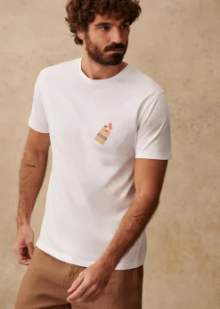 Sezane T-shirts motif|T-shirts manches courtes|T-Shirt Fruits Du Soleil