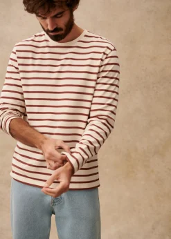 Sezane Marinières|T-shirt manches longues|T-Shirt Geron