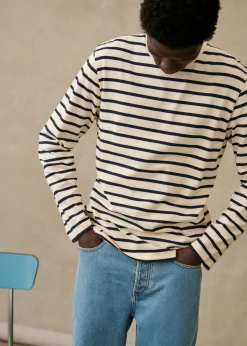 Sezane Marinières|T-shirt manches longues|T-Shirt Geron