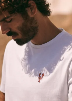 Sezane T-shirts|Le Bain|T-Shirt Homard