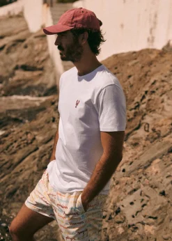 Sezane T-shirts|Le Bain|T-Shirt Homard