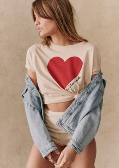 Sezane T-shirts|T-Shirt La Chamade