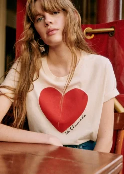Sezane T-shirts|T-Shirt La Chamade