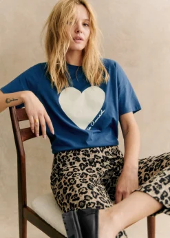 Sezane T-shirts|T-Shirt La Chamade