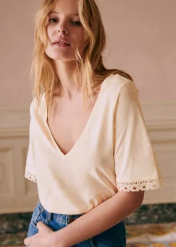 Sezane T-shirts|T-Shirt Lorna